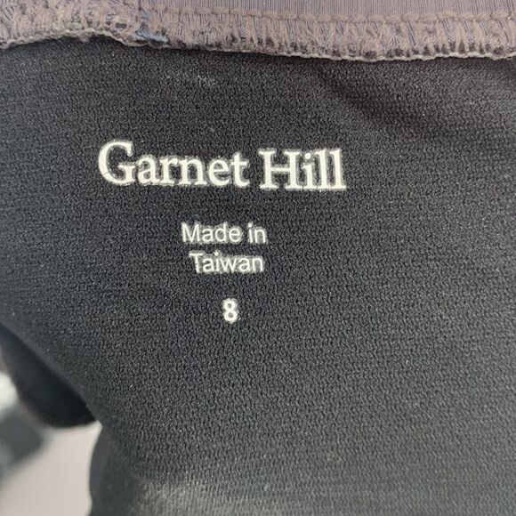 Garnet Hill Gray One Piece Swim Sz 8 - Picture 7 of 9